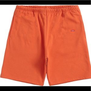 Supreme Small Box Sweatshort Burnt Orange / SIZE SMALL